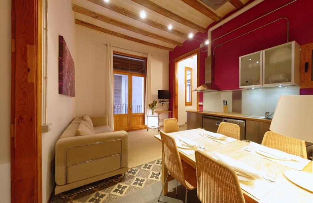 Visit-Bcn Cosmopolitan Apartments Barcelona Rum bild